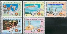 Mauritania 1975 Apollo-Soyuz 5v, Mint NH, Transport - Space Exploration - Other & Unclassified