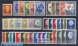 Netherlands 1953 Yearset 1953 (40v), Mint NH, Various - Yearsets (by Country) - Neufs