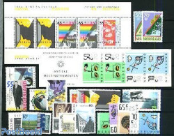 Netherlands 1986 Yearset 1986 (20v+1s/s+1bklt), Mint NH, Various - Yearsets (by Country) - Nuovi