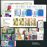 Netherlands 1988 Yearset 1988 (21v+2s/s+1bklt), Mint NH, Various - Yearsets (by Country) - Nuovi
