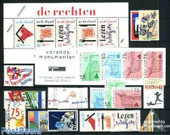 Netherlands 1989 Yearset 1989 (18v+1s/s+1bklt), Mint NH, Various - Yearsets (by Country) - Unused Stamps