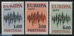 Portugal 1972 Europa 3v, Mint NH, History - Europa (cept) - Unused Stamps