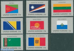 United Nations, New York 1999 Flags 8v, Mint NH, History - Flags - Other & Unclassified