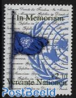 United Nations, Vienna 2003 In Memoriam 1v, Mint NH, History - Flags - Other & Unclassified