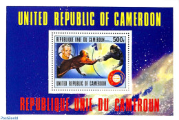 Cameroon 1977 Apollo-Soyuz S/s, Mint NH, Transport - Space Exploration - Kamerun (1960-...)