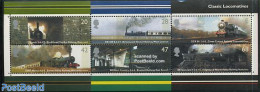 Great Britain 2004 Classic Locomotives S/s, Mint NH, Transport - Railways - Unused Stamps