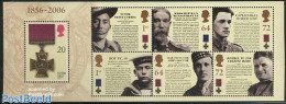 Great Britain 2006 150 Years Victoria Cross S/s, Mint NH, History - Decorations - Unused Stamps