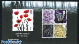 Great Britain 2006 Somme Battle 1916 S/s, Mint NH, History - Nature - History - Flowers & Plants - Nuovi