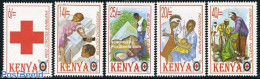 Kenia 1996 Red Cross 5v, Mint NH, Health - History - Nature - Red Cross - Refugees - Environment - Croix-Rouge