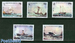 Alderney 1987 Yearset 1987, Complete, 5v, Mint NH, Various - Yearsets (by Country) - Ohne Zuordnung