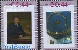 Netherlands - Personal Stamps TNT/PNL 2007 Eise Eisinga 2v, Mint NH, History - Science - World Heritage - Astronomy - Astrologie