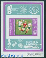 Bulgaria 1973 Olympic Congress S/s, Mint NH, Sport - Football - Olympic Games - Ungebraucht