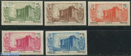Togo 1939 French Revolution 5v, Unused (hinged), History - History - Art - Castles & Fortifications - Châteaux