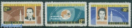 Vietnam 1964 Space Flights 3v, Mint NH, Transport - Space Exploration - Other & Unclassified
