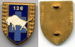 126° Régiment D'Infanterie - Bison Blanc - Heer