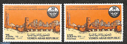 Yemen, Arab Republic 1979 I.C.A.O. 2v, Mint NH, Transport - Aircraft & Aviation - Airplanes