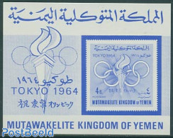 Yemen, Kingdom 1964 Olympic Games S/s (imperforated), Mint NH, Sport - Olympic Games - Other & Unclassified