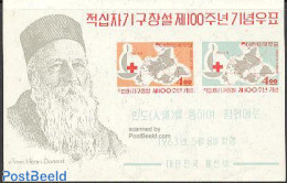 Korea, South 1963 Red Cross S/s, Mint NH, Health - Various - Red Cross - Maps - Rode Kruis