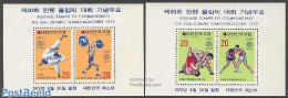 Korea, South 1972 Olympic Games Munich 2 S/s, Mint NH, Sport - Boxing - Judo - Olympic Games - Weightlifting - Boxeo