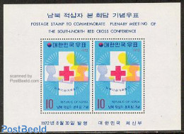 Korea, South 1972 Red Cross S/s, Mint NH, Health - Red Cross - Rode Kruis