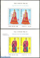 Korea, South 1973 Costumes 2 S/s, Mint NH, Various - Costumes - Disfraces