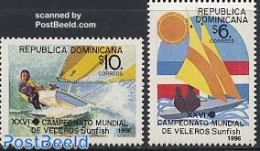 Dominican Republic 1996 Sailing World Championship 2v, Mint NH, Sport - Transport - Sailing - Sport (other And Mixed) .. - Zeilen