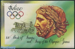 Belize/British Honduras 1984 Olympic Games Booklet, Mint NH, Sport - Stamp Booklets - Unclassified