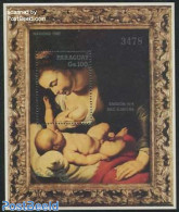 Paraguay 1988 Christmas, Rubens Painting S/s, Mint NH, Religion - Christmas - Art - Paintings - Rubens - Noël