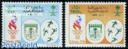 Saudi Arabia 1996 Olympic Games 2v, Mint NH, Sport - Olympic Games - Arabie Saoudite