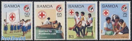 Samoa 1989 Red Cross 4v, Mint NH, Health - Red Cross - Rode Kruis