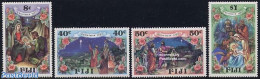 Fiji 1987 Christmas 4v, Mint NH, Religion - Christmas - Natale