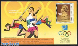Hong Kong 1991 Olympic Games S/s, Mint NH, Sport - Olympic Games - Olympic Winter Games - Ongebruikt