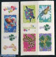 Ireland 2001 Chinese New Year 5v S-a, Mint NH, Nature - Various - Reptiles - New Year - Nuevos