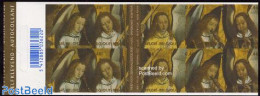 Belgium 2006 Christmas 10v In Foil Booklet, Mint NH, Religion - Angels - Christmas - Stamp Booklets - Art - Paintings - Neufs