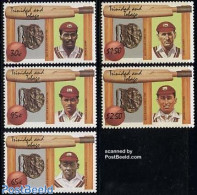 Trinidad & Tobago 1988 Cricket 5v, Mint NH, Sport - Cricket - Cricket