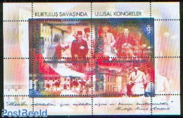 Türkiye 1999 Independence Congress S/s, Mint NH, History - History - Other & Unclassified