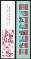 Monaco 1993. Carnet N°10, J.O .bobsleigh, Ski, Voile, Aviron, Natation, Cyclisme, - Postzegelboekjes