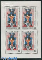 Slovakia 1993 Europa M/s (with 4 Stamps), Mint NH, History - Europa (cept) - Art - Modern Art (1850-present) - Paintings - Ungebraucht