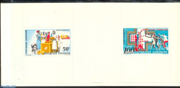 Gabon 1968 Red Cross S/s, Mint NH, Health - Transport - Health - Red Cross - Automobiles - Unused Stamps