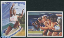 Guyana 1995 Olympic Games Atlanta 2 S/s, Mint NH, Sport - Athletics - Olympic Games - Atletiek