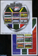 Uganda 2010 World Cup Football 12v (2 M/s), Mint NH, Sport - Football - Other & Unclassified
