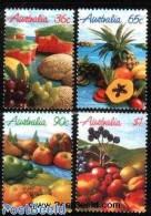 Australia 1987 Fruit 4v, Mint NH, Nature - Fruit - Unused Stamps