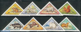 Mongolia 1973 Fur Animals 8v, Mint NH, Nature - Animals (others & Mixed) - Mongolië