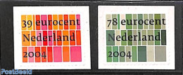 Netherlands 2004 Business Stamps 2v, L Shape Phosphor Bar, Mint NH - Neufs