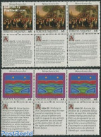 United Nations, Vienna 1993 Human Rights 2x3v+tabs [++], Mint NH, History - Human Rights - Art - Modern Art (1850-pres.. - Other & Unclassified
