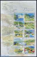 Faroe Islands 2005 Vagar Island 10v M/s, Mint NH, Religion - Various - Churches, Temples, Mosques, Synagogues - Maps -.. - Iglesias Y Catedrales