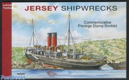Jersey 2011 Shipwrecks Prestige Booklet, Mint NH, Transport - Ships And Boats - Barcos