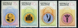 Maldives 1980 Rotary Club 4v, Mint NH, Various - Rotary - Rotary, Club Leones