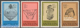 Netherlands Antilles 1983 Archaeology 4v, Mint NH, History - Archaeology - Art - Art & Antique Objects - Archäologie