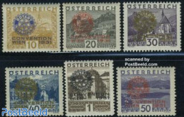 Austria 1931 Rotary Club 6v, Mint NH, Various - Rotary - Ongebruikt